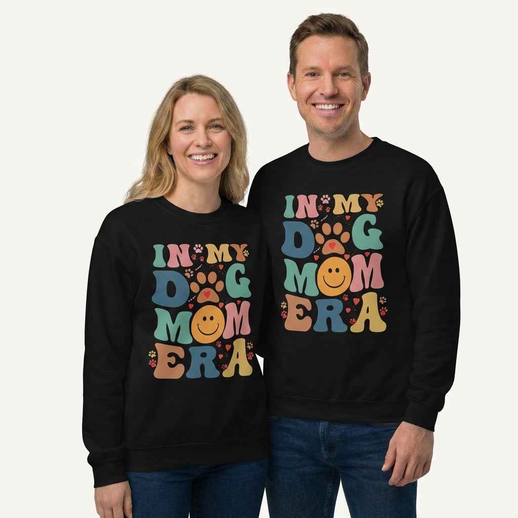 In My Dog Mom Era Sweatshirt for Dog Lovers