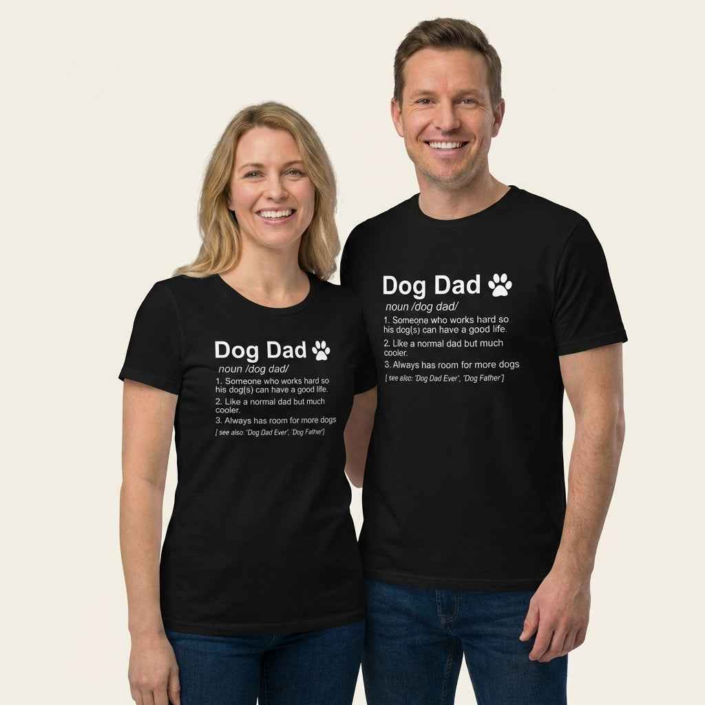 Dog Dad Definition T-Shirt