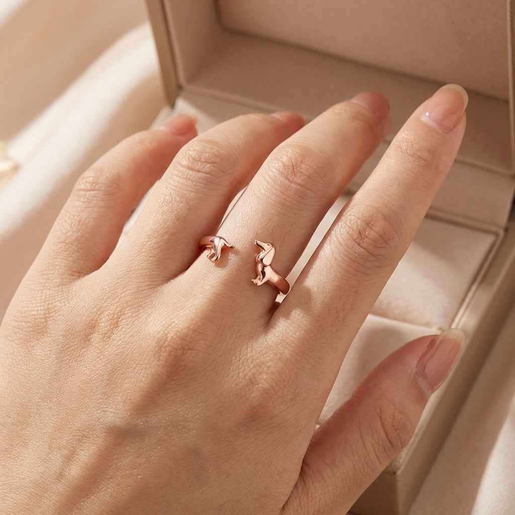 Dachshund Wrap Ring - For The Love Of Your Pup