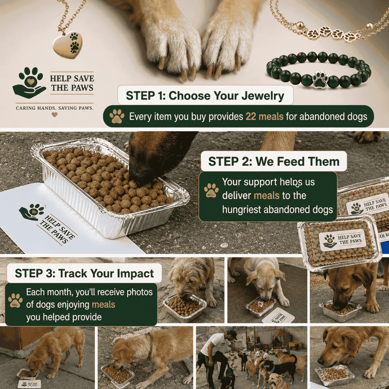Infinity Paw Adjustable Ring