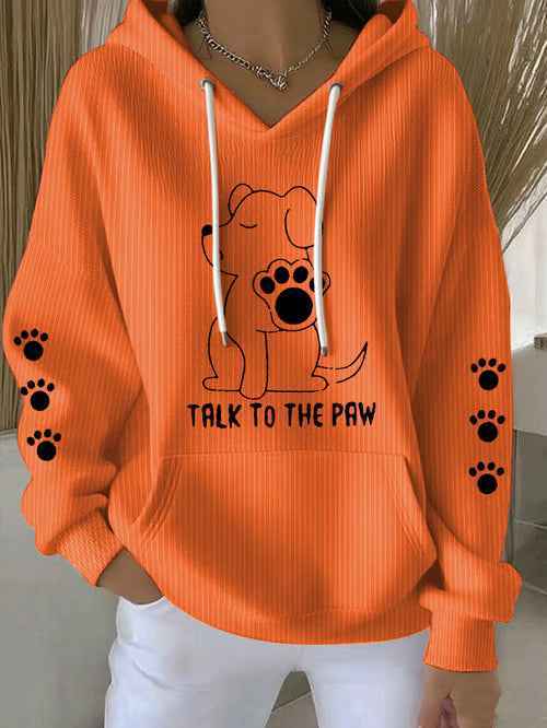 Paw Graphic Sweatshirt