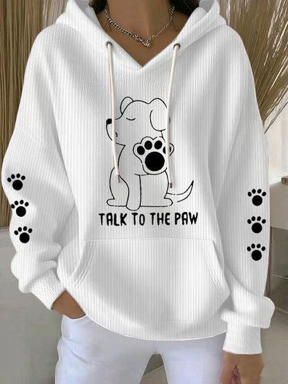 Paw Graphic Sweatshirt