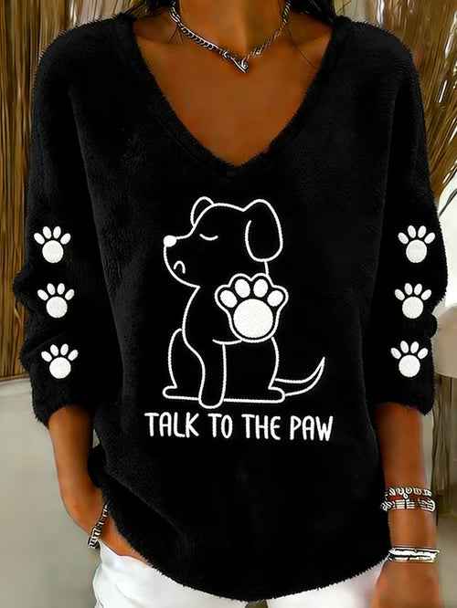 Talking Paws Top