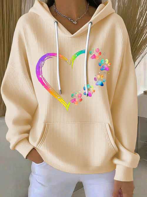 Cute Dog Paw Hoodie