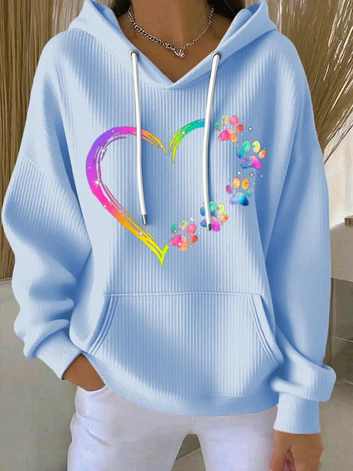 Cute Dog Paw Hoodie