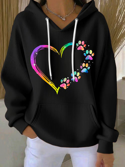 Cute Dog Paw Hoodie