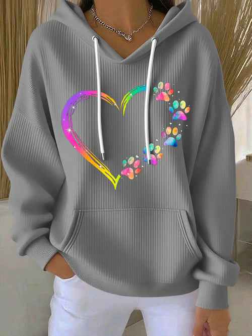 Cute Dog Paw Hoodie