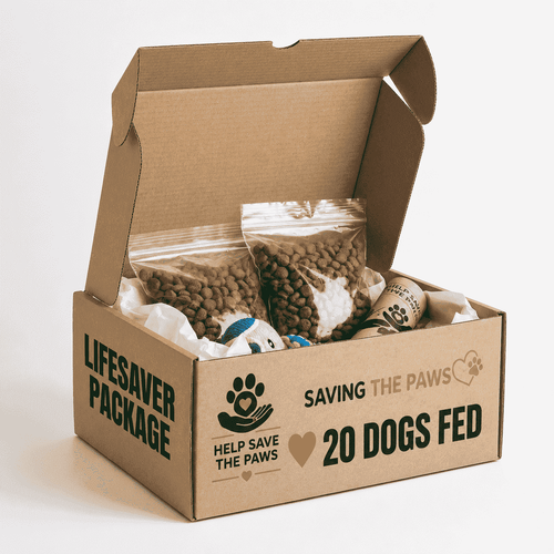 Lifesaver Package | Helps Feed 20 Dogs