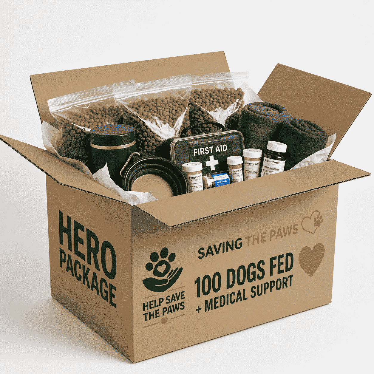Urgent! Be the Lifeline for Millions of Abandoned Dogs Starving This Winter