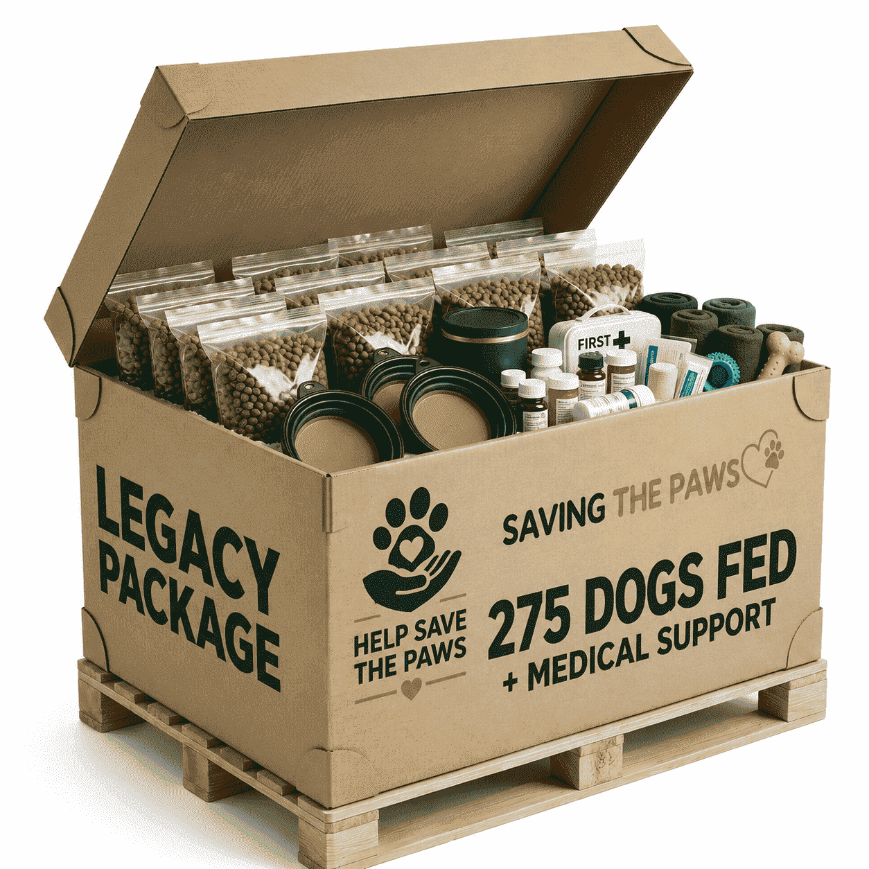 Legacy Package - Feeds 275 Dogs