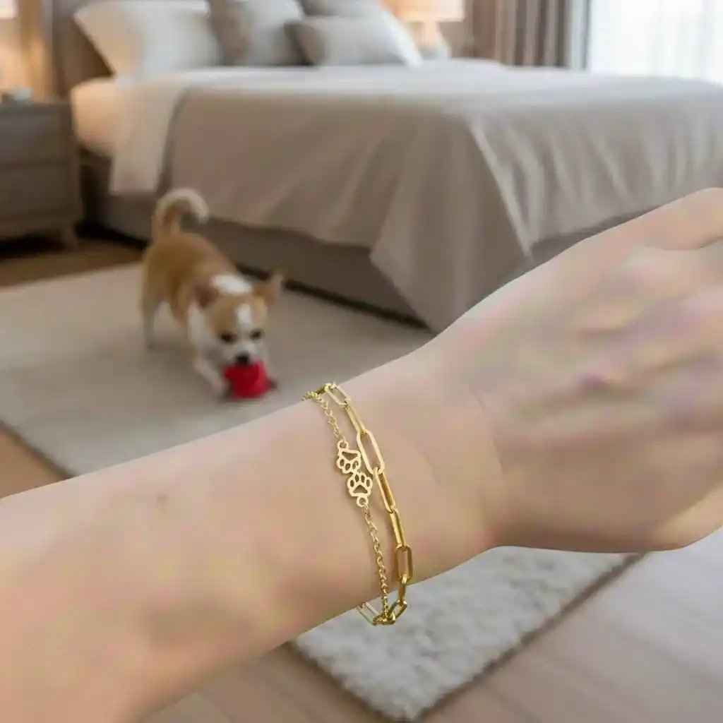 Linked Paws Bracelet
