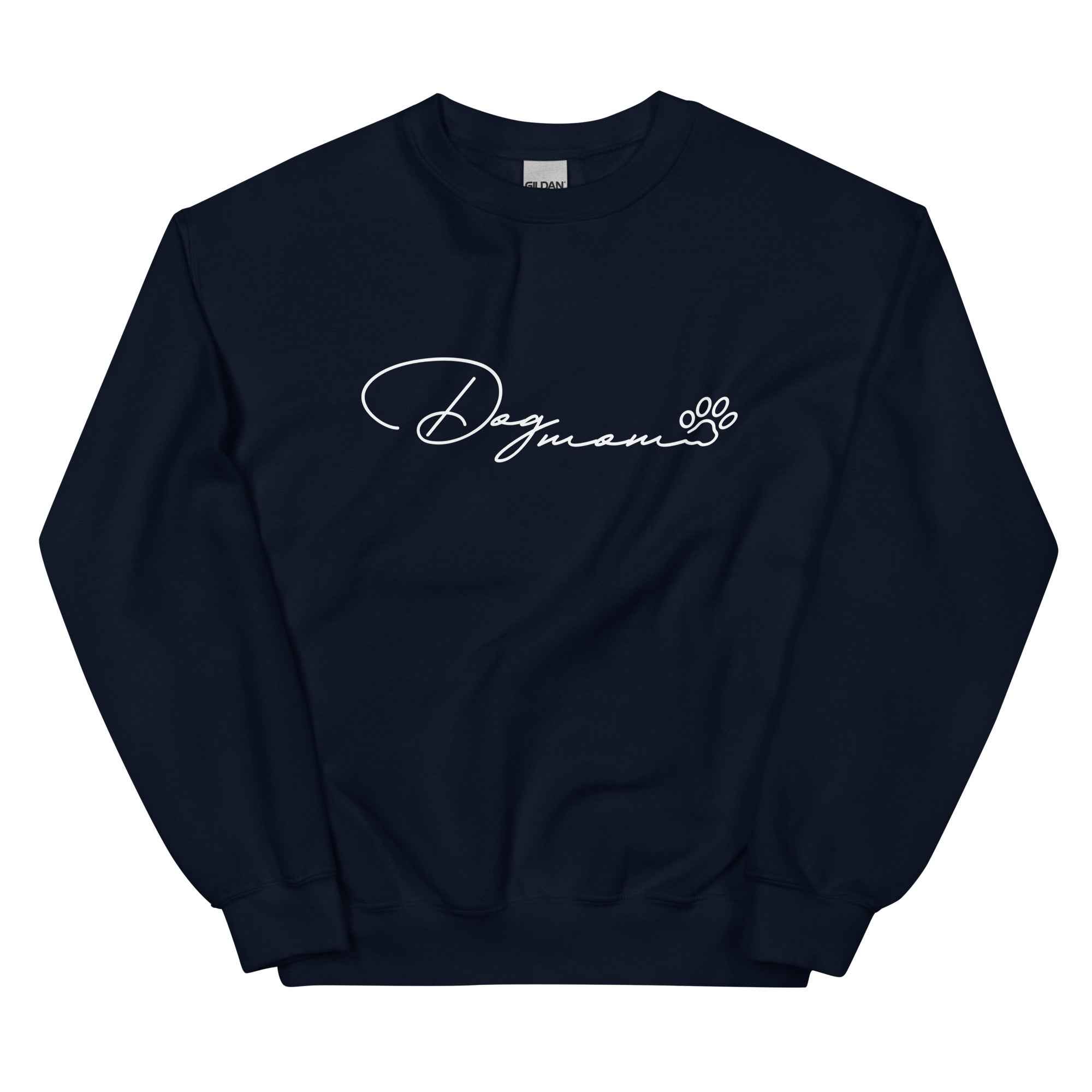Dog Mom Paw Print Unisex Sweatshirt