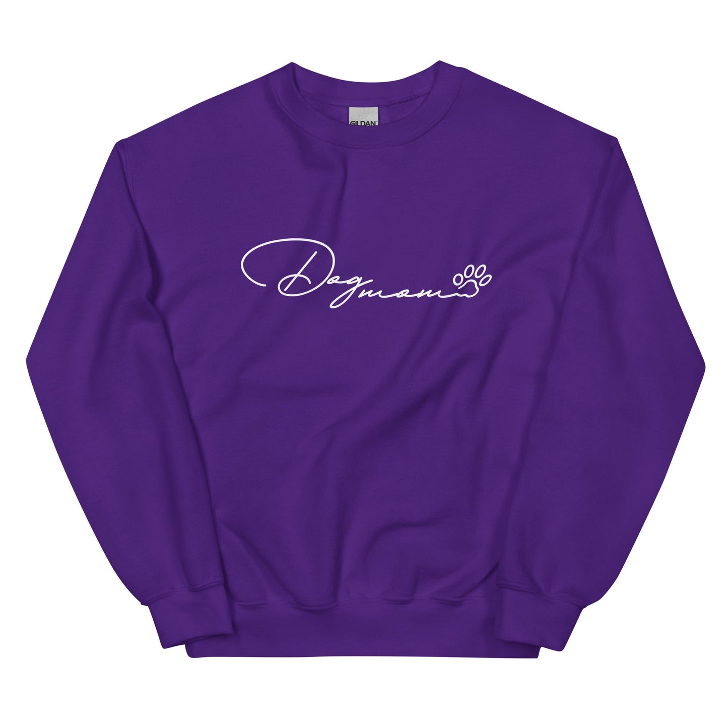 Dog Mom Paw Print Unisex Sweatshirt