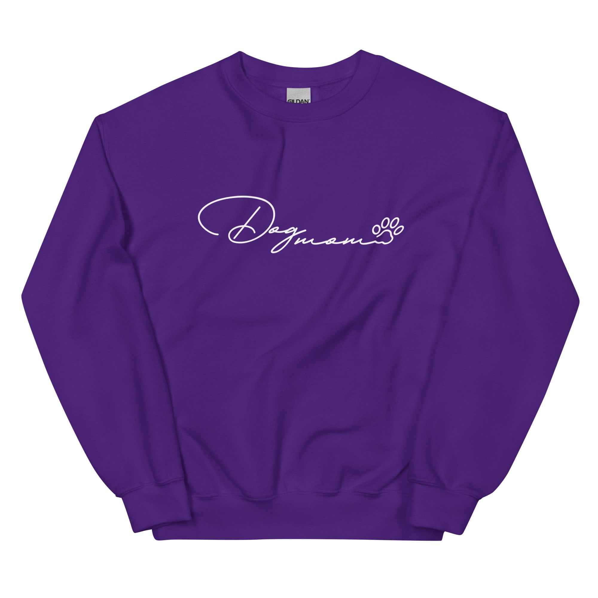 Dog Mom Paw Print Unisex Sweatshirt
