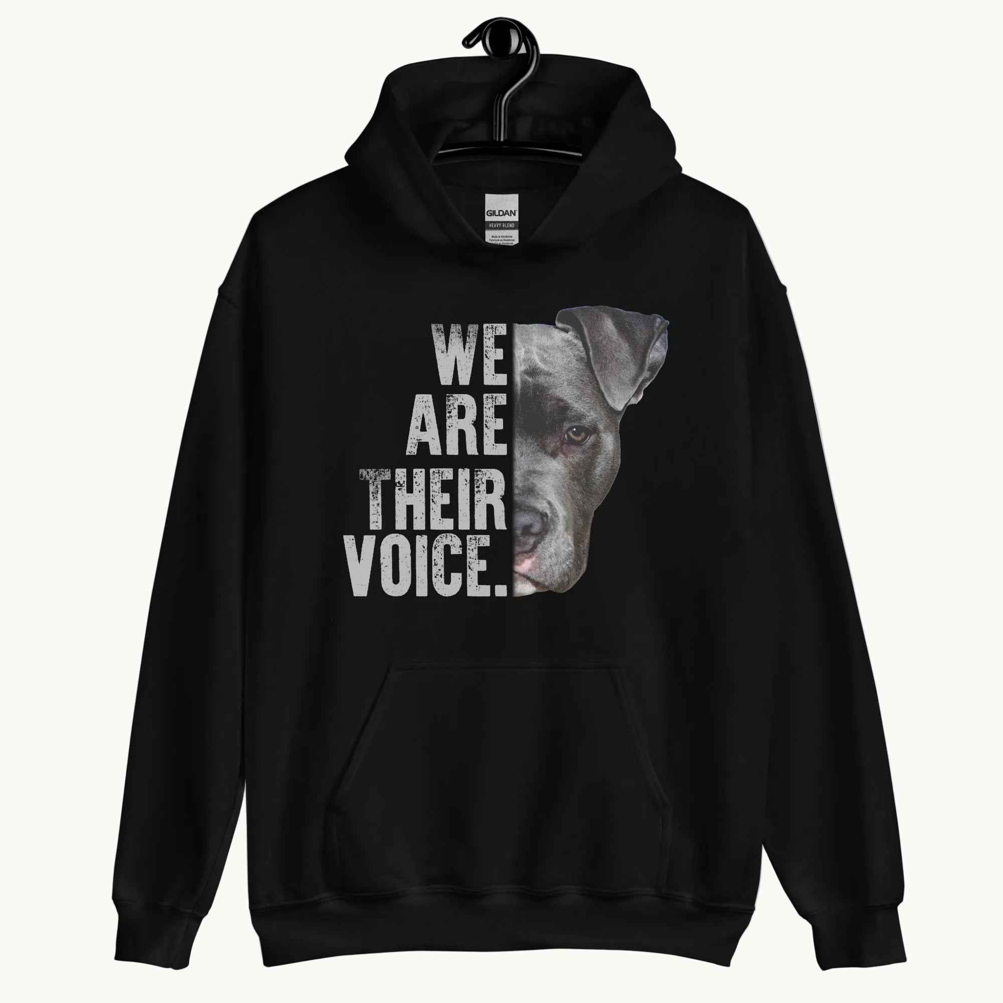 We are Their Voice Dog Rescue Hoodie