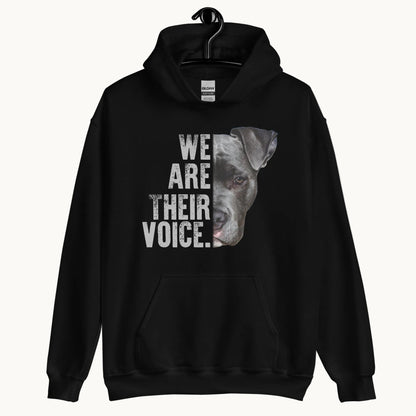 We are Their Voice Dog Rescue Hoodie
