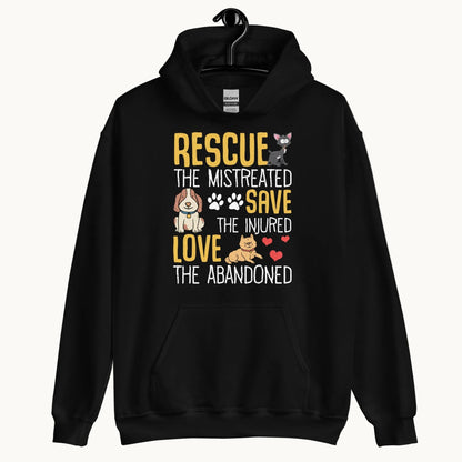 Rescue Save Love Hoodie