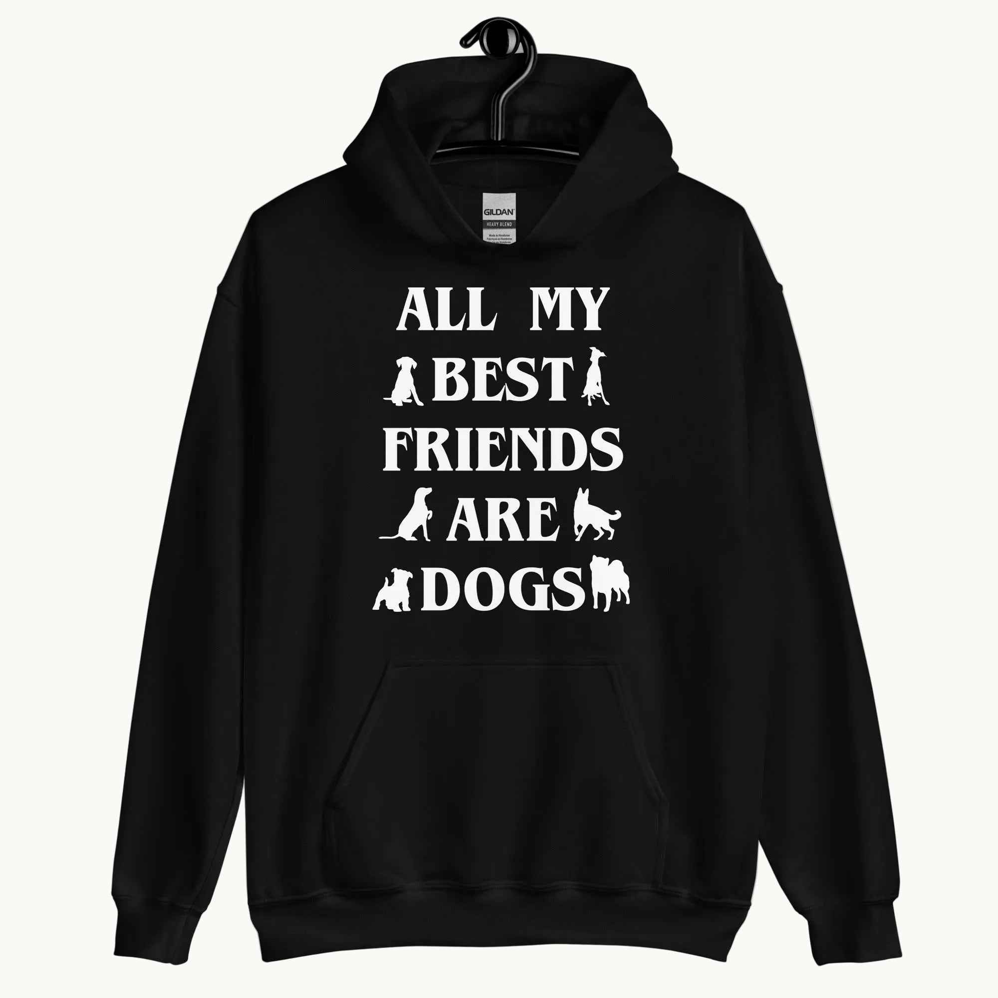 All My Best Friends are Dogs Hoodie