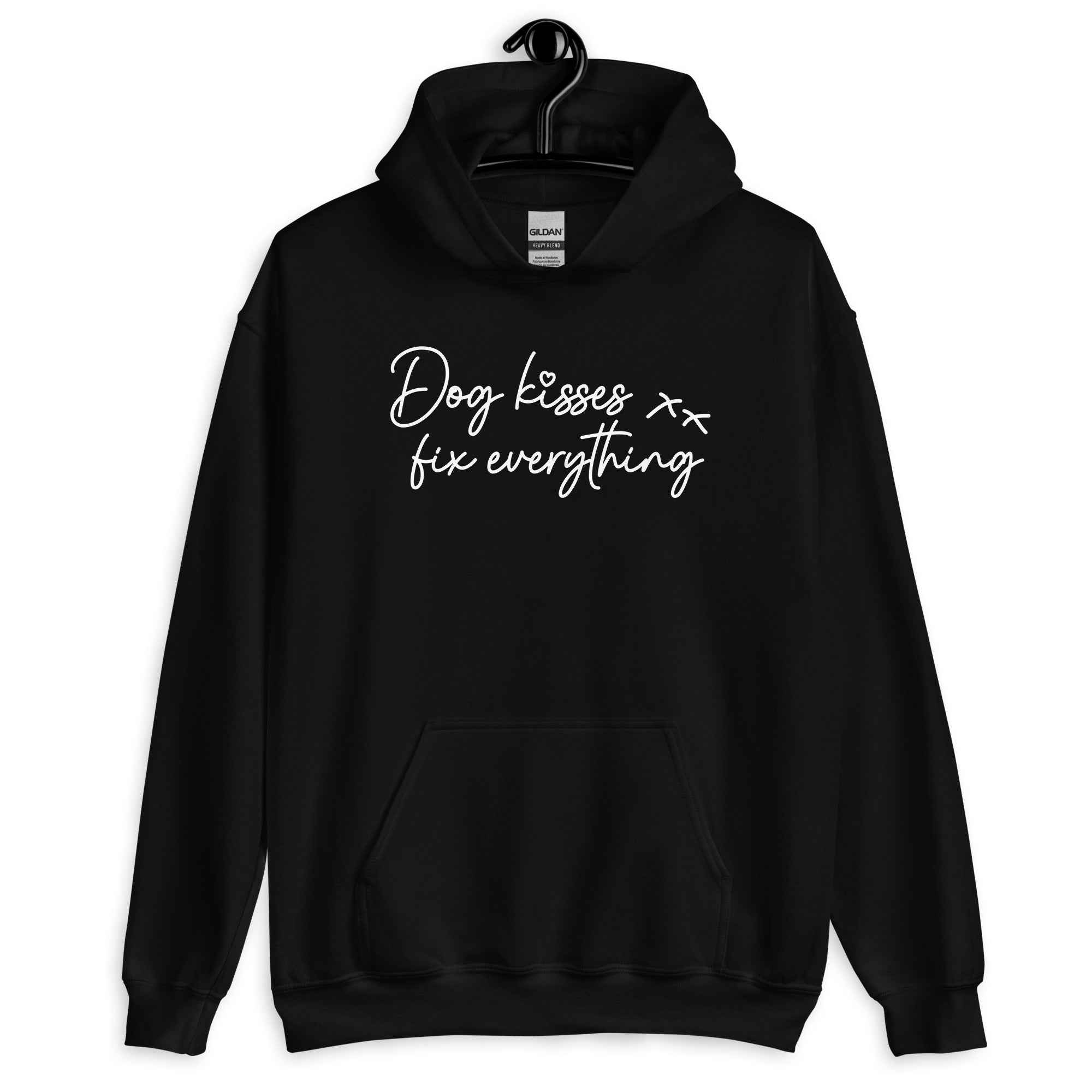 Dog Kisses Fix Everything Unisex Hoodie