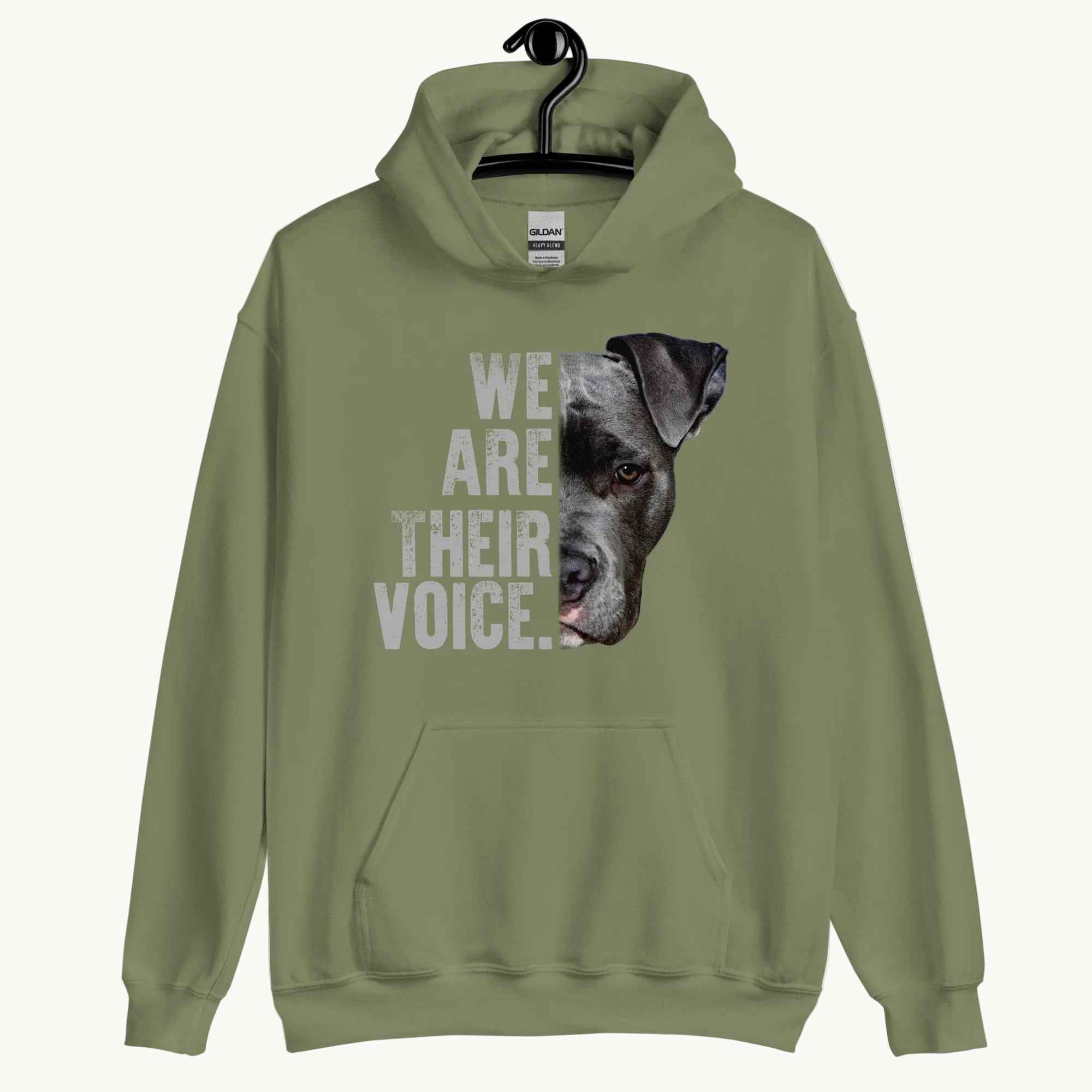We are Their Voice Dog Rescue Hoodie
