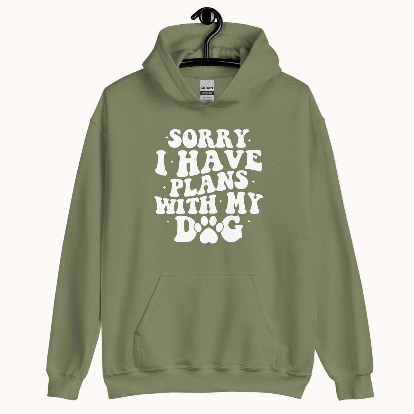 Sorry I Have Plans with My Dog Hoodie