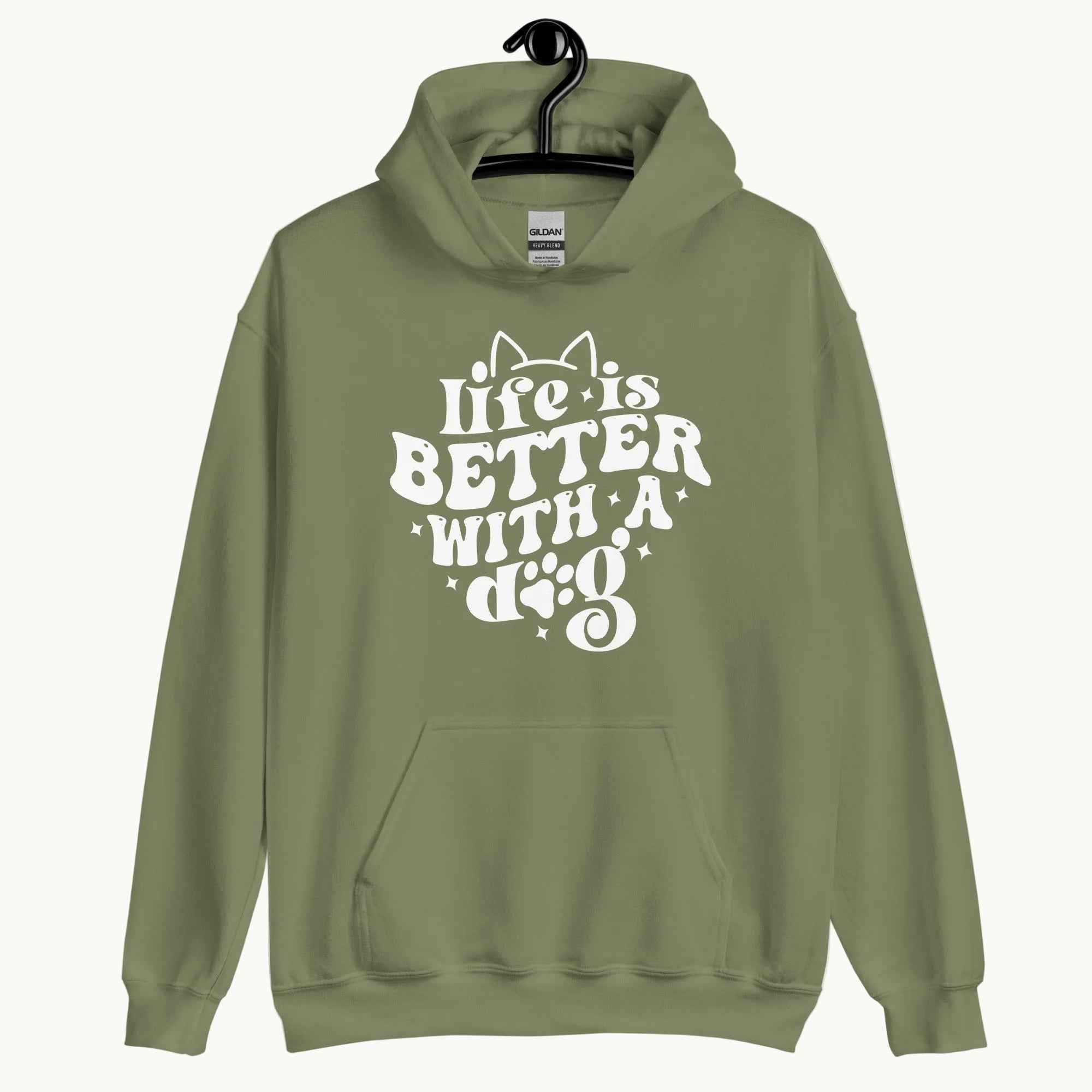 Life is Better with a Dog Hoodie