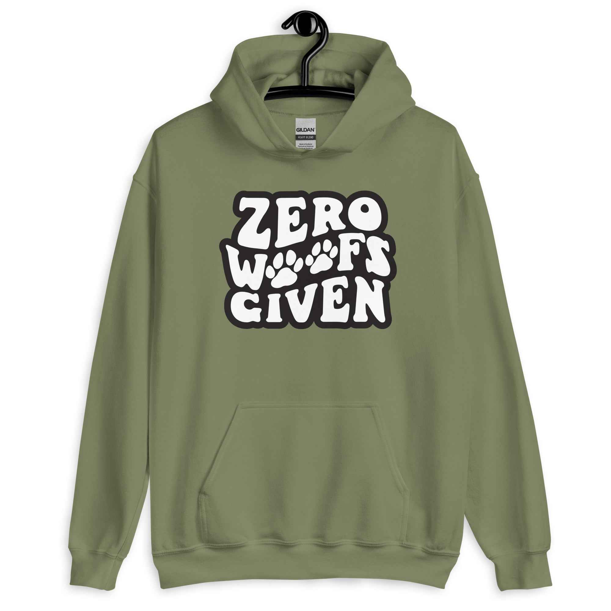 Zero Woofs Given Unisex Hoodie