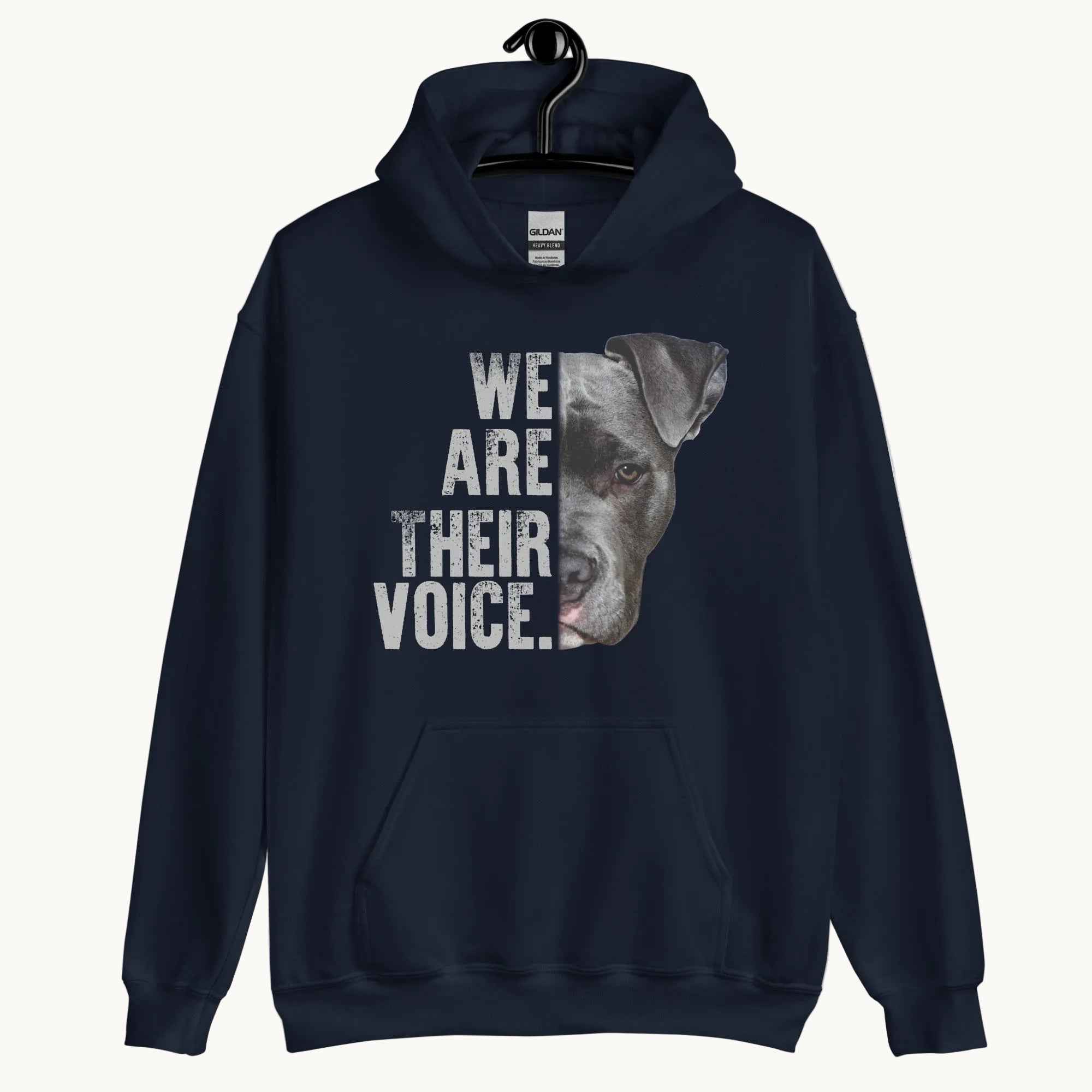 We are Their Voice Dog Rescue Hoodie