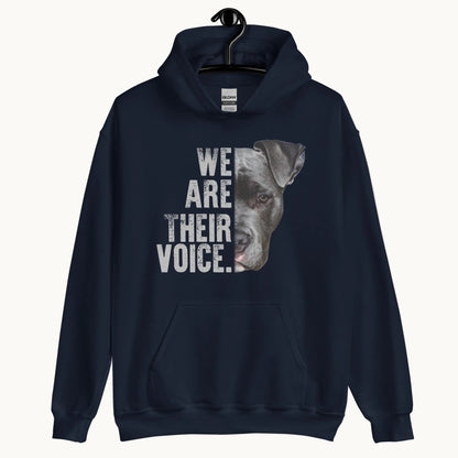 We are Their Voice Dog Rescue Hoodie