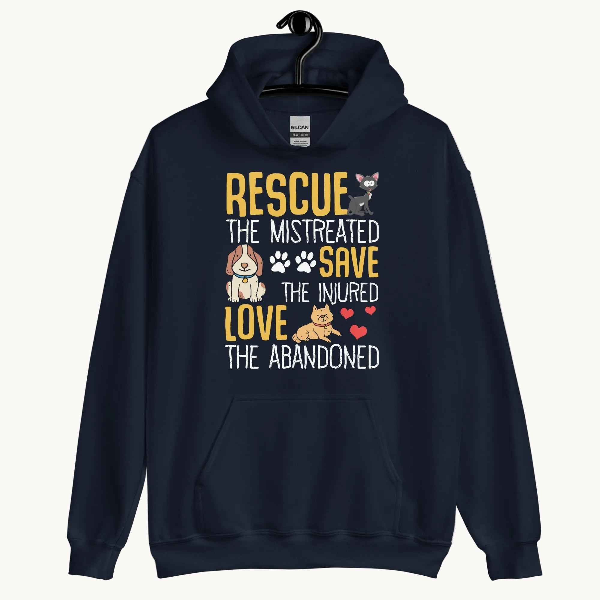 Rescue Save Love Hoodie