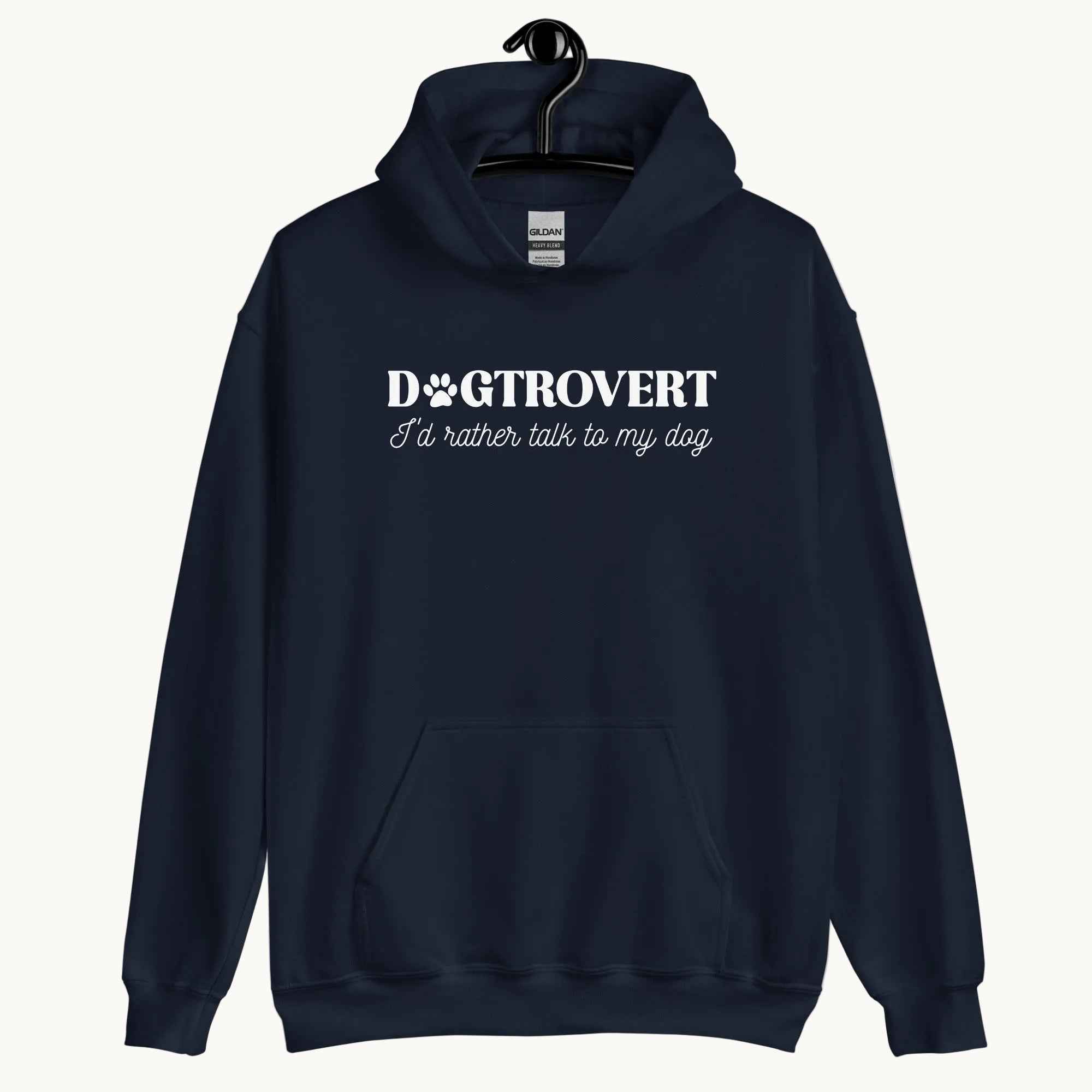 Dogtrovert I'd Rather Talk to My Dog Unisex Hoodie