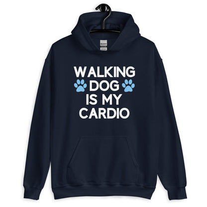 Walking Dog is My Cardio Unisex Hoodie