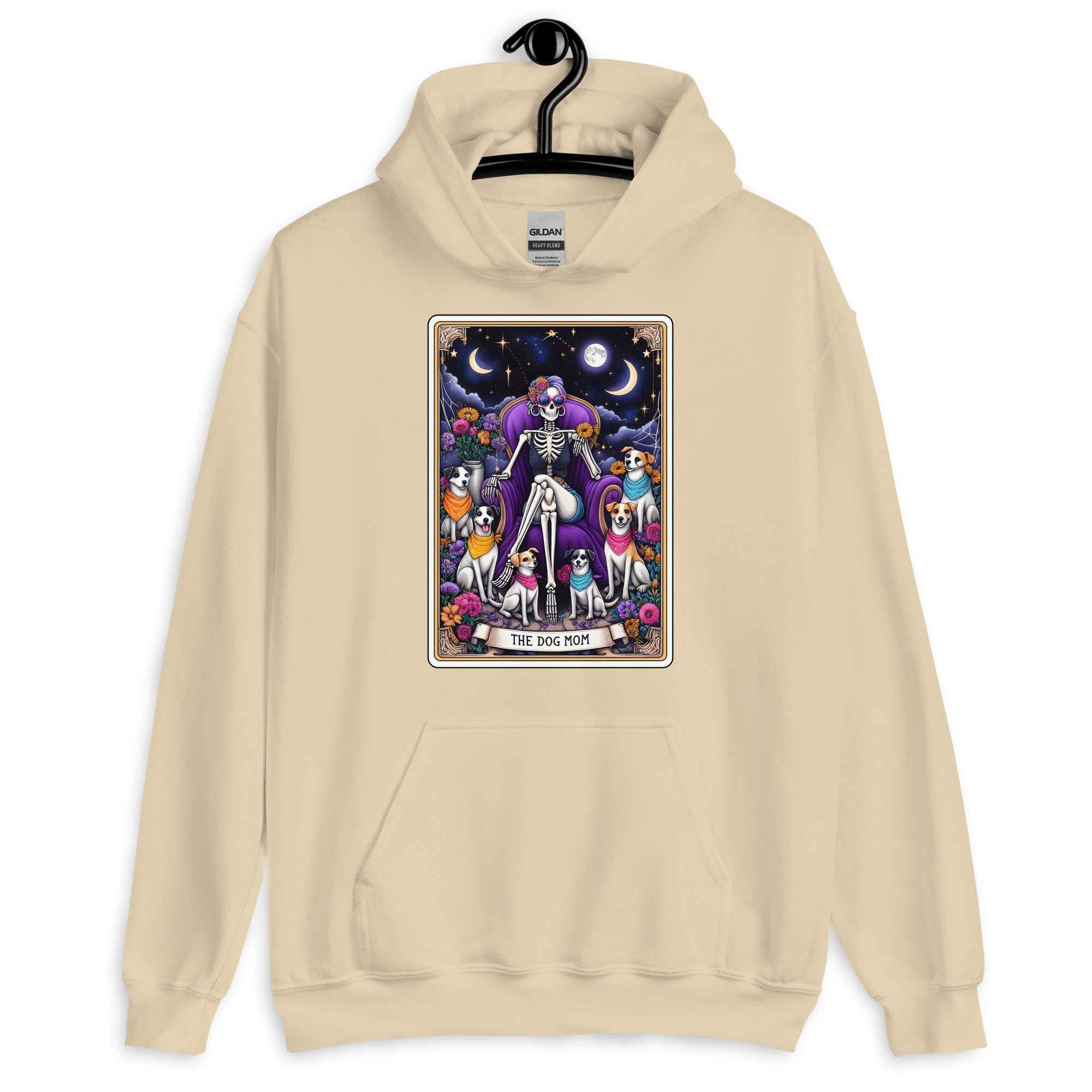 The Dog Mom Tarot Card Unisex Hoodie