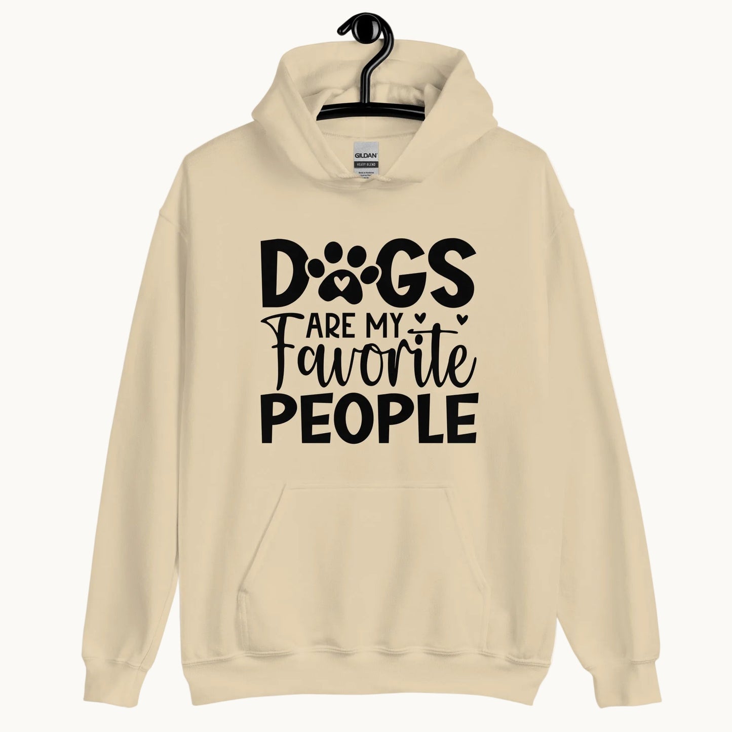 Dogs Are My Favorite People Hoodie