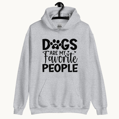 Dogs Are My Favorite People Hoodie