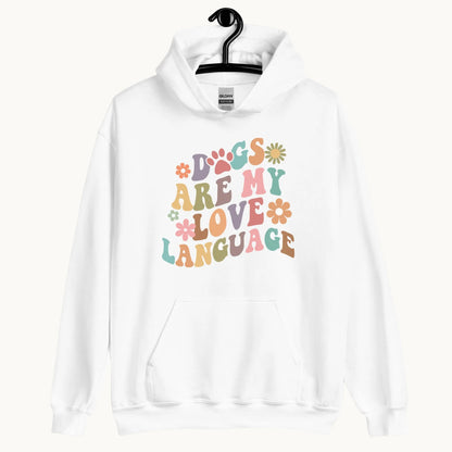 Dogs are My Love Language Hoodie