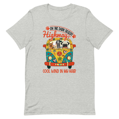 Dogs on Road Trip Dog Lovers T-Shirt
