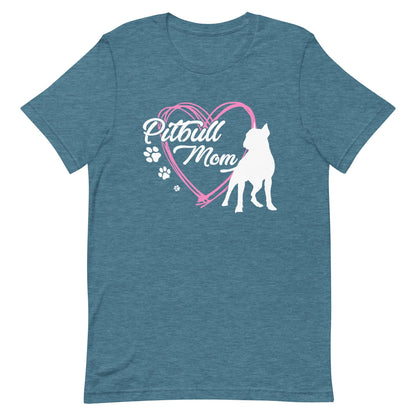 Pitbull Dog Mom T-Shirt