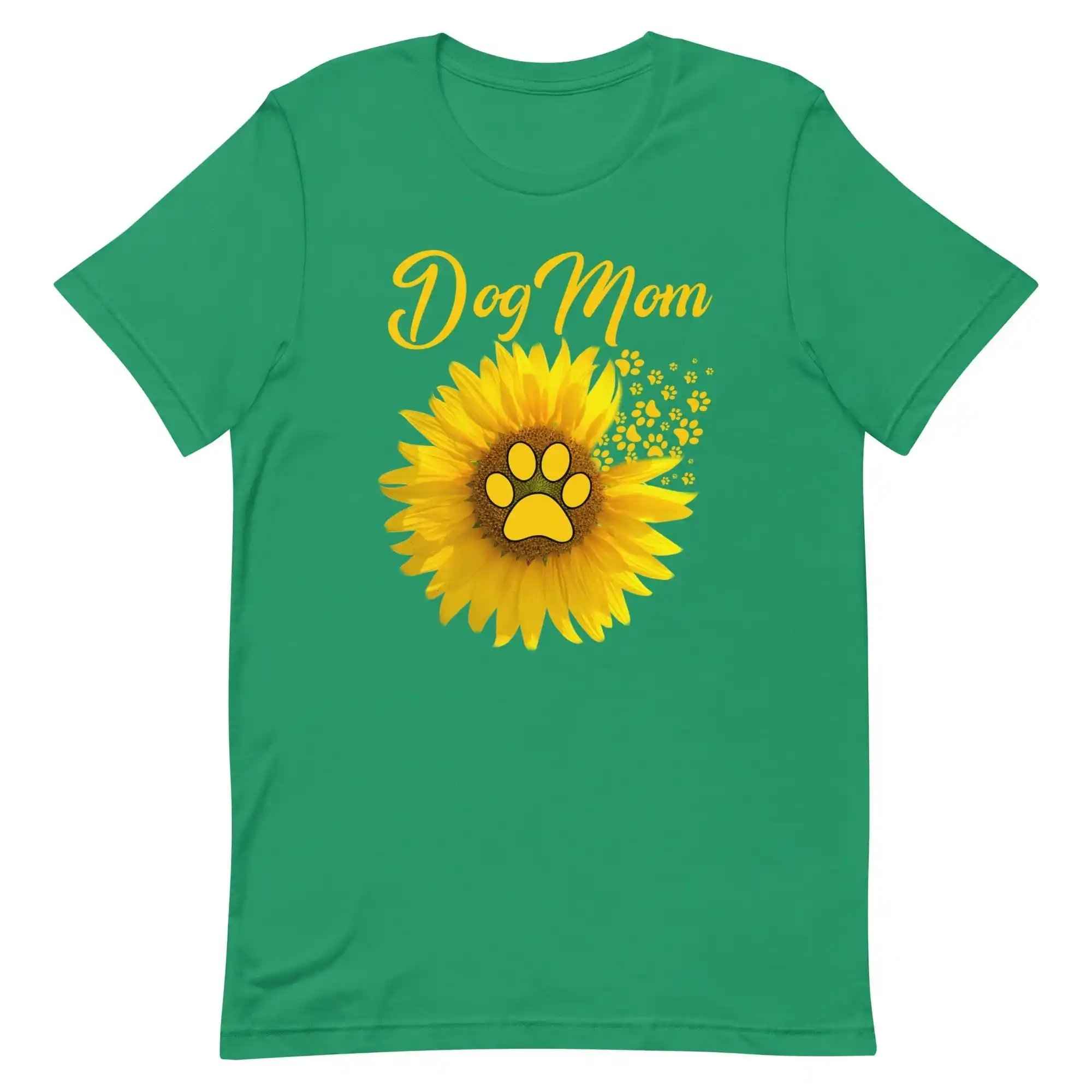 Sunflower Dog Mom T-Shirt