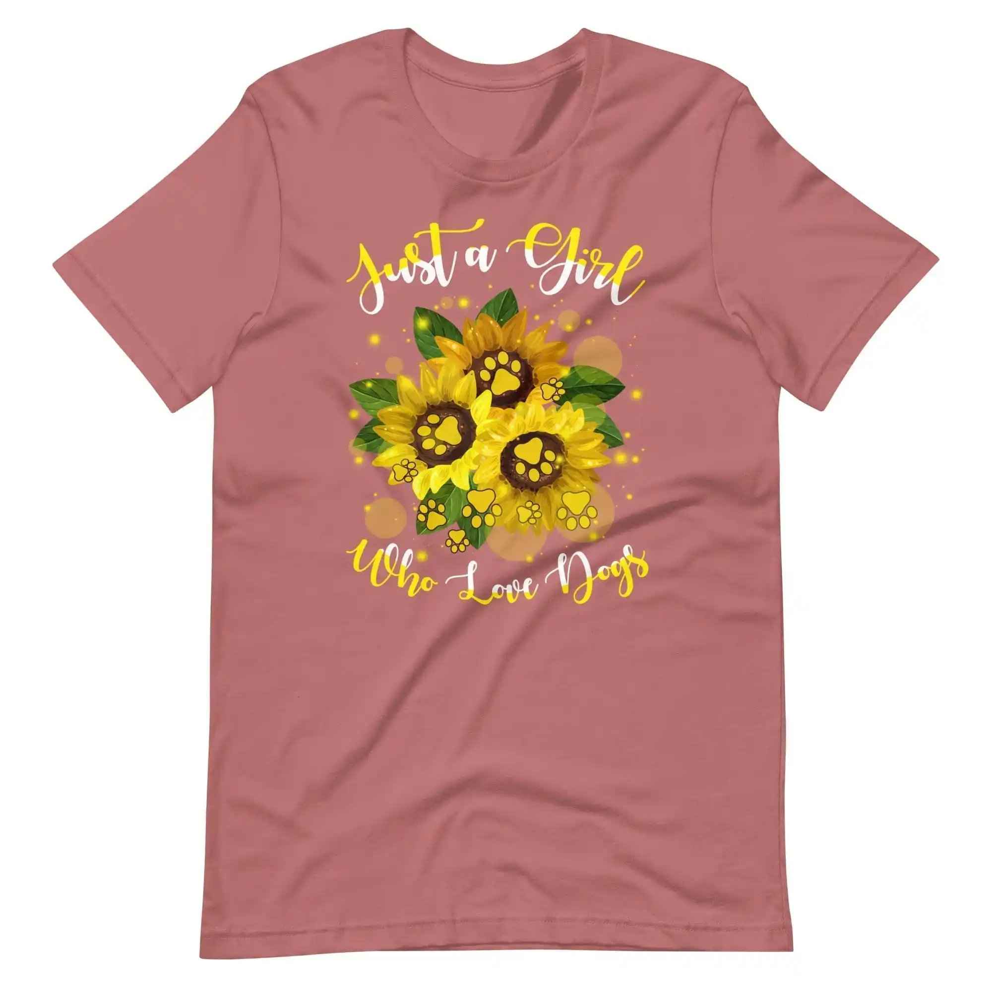 Just a Girl Who Loves Dogs T-Shirt